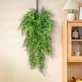 thumbnail image 4 of Artificial Hanging Potted Plants, Cascading Fake Vines for Indoor Outdoor Decor, Wall Shelf Bathroom Greenery, Low Maintenance Home Accent, Green Plant *1, 4 of 4