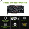 thumbnail image 2 of Tarjeta gráfica 51RISC GeForce GTX 1660 Super 6GB GDDR6, 2 of 8