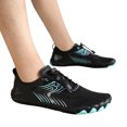 thumbnail image 3 of Linfrsh Mens Water Shoes Quick Dry Barefoot Aqua Athletic Shoes for Water Sports Outdoor Swim Hiking Z1-Black,12, 3 of 9