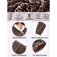 thumbnail image 4 of MINTREUS Women's Fluffy Pajamas Set Coral Fleece Pullover Pants Plush Sleepwear 2 Piece Pjs Set Warm Loungewear, 4 of 8