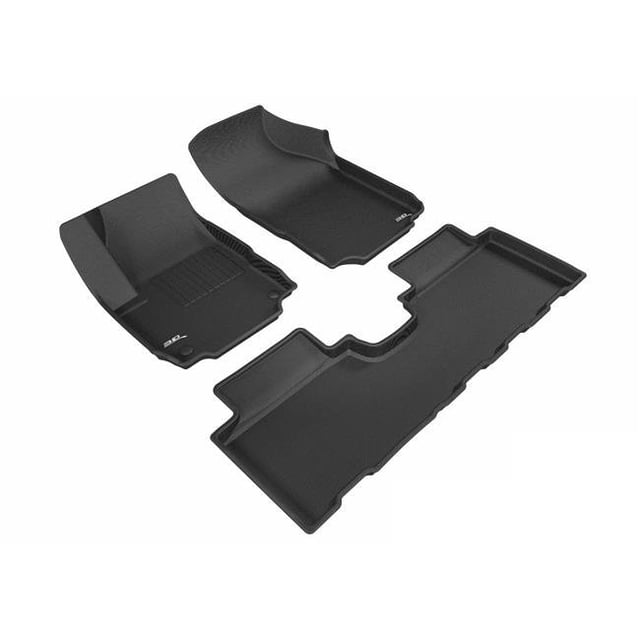 R1 R2 Kagu Floor Mat for Chevrolet Equinox 2018, Black