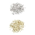 thumbnail image 1 of GUOOL 400pcs Metal Iron Brad Paper Fastener Decorative Brads for Craft Gold, 1 of 9
