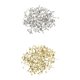 thumbnail image 1 of 400 piezas de sujetadores de papel de metal con clavos de hierro para manualidades de álbumes de recortes, oro, plata Baoblaze Metal Fasteners, 1 of 8