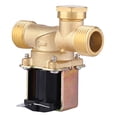 thumbnail image 4 of Válvula Solenoide Eléctrica de Latón 1/2, Válvula de Entrada de Agua NormalMe Cerrada NC, Resistente y Fácil de Instalar, Material de Latón de, Párrafo 0-55 Grados, 4 of 7