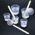 thumbnail image 4 of Gerich 20 Pcs 20 ml Transparent Plastics Measure Cups Dual Scales Cup Container, 4 of 12