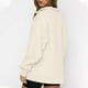thumbnail image 4 of Pntutb moda mujer Casual estampado solapa cuello manga larga suelta camiseta blusa pulóver tops Pntutb Pntutb-4115, 4 of 6