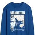 thumbnail image 3 of Marvel Iron Man - Manhattan Stark Tower - Men's Long Sleeve Graphic T-Shirt, 3 of 5
