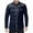 B-Blue, variant on Rinsvye 2025 Spring and Autumn Sleeve Bodysuit New Casual Men's Long Mens Short Sleeve Crotch Shirt Sleeve 3D Digital Printed with Shirt Large Size Men's Short Sleeve Bodysuit Shirt