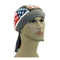 thumbnail image 2 of Danbanna Vintage Eagle Shield Headwrap Doo Rag Skull Cap, 2 of 3