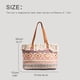 thumbnail image 4 of Bolsos y carteras bohemios para mujer, bolsos de mano de diseñador de lujo, novedad de 2023, bolso de hombro con borlas decorativas a cuadros y flores de lona, 4 of 5