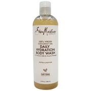 Shea Moisture Virgin Coconut Oil Body Wash, 13 Oz., Pack of 3