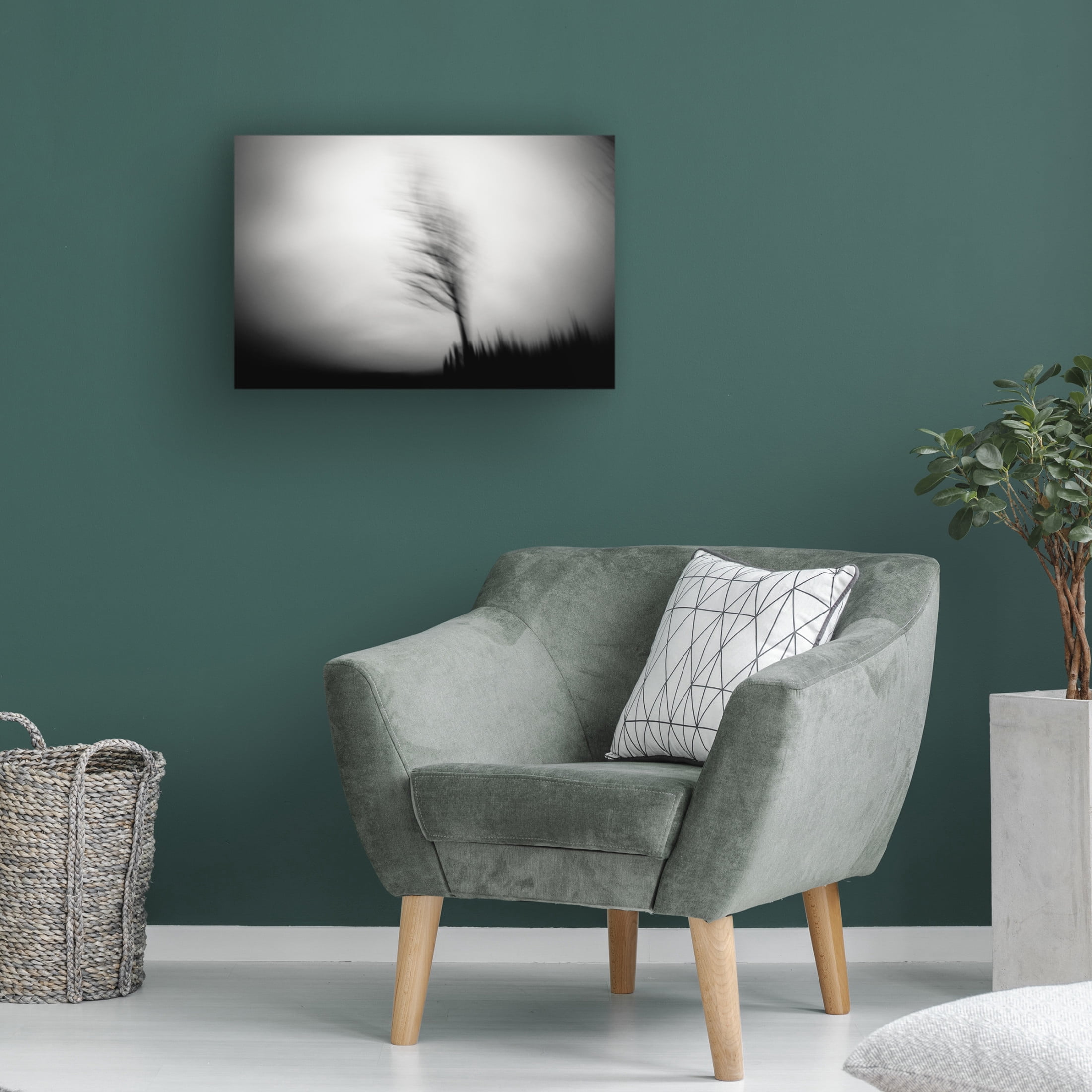 Canvas Wall Art - Dorit Fuhg 'Shadow Dancer' Wall Art for Living Room, Bedroom, or Office D?cor by Trademark Fine Art - 47 x 30 Inches