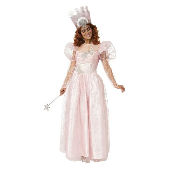 The Wizard of Oz Glinda Costume for Adults by Rubies, Women's Small