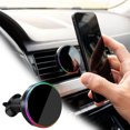 thumbnail image 2 of ZZHZGZ Canada Sale Wireless Mount Phone Holder with Fan & Rgb Light Modes Strong Vent Mount, 2 of 8