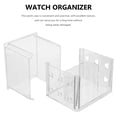 thumbnail image 4 of MasteelfCA 4pcs Watch Box Transparent Watch Gift Box Jewelry Box Organizer For Home Travel, 4 of 8