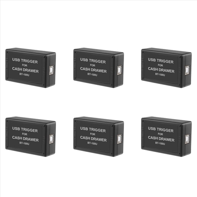 6X Disparador de Controlador de CajóN de Efectivo BT-100U con Disparador de CajóN de Interfaz USB