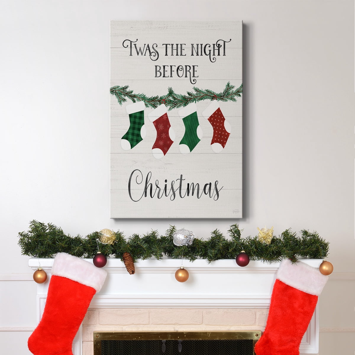 Night Before Christmas- Gallery Wrapped Canvas