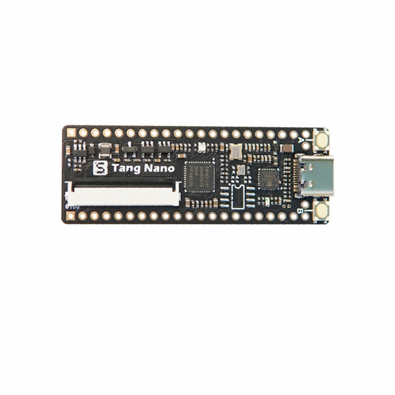 2Pcs Tang Nano Minimalist FPGA Development Board Straight Insert Breadboard Tang Nano 1K Development Board