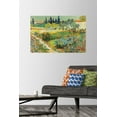 thumbnail image 2 of Garden at Arles by Vincent van Gogh Wall Poster with Pushpins, 22.375" x 34", 2 of 6
