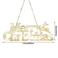 thumbnail image 2 of Merry Christmas Sign With Light For Door Christmas Tree Christmas Christmas Mantel Garland Battery Twig Garland Grapevine Tables from Ceiling Decorative Easter Eggs for Crafts for Crafting, 2 of 3