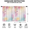 thumbnail image 2 of Blackout Kids Curtains,Colorful Floral Pattern Childrens Insulated Curtains Set Of 2,Bedroom Essentials,Toddler Room Decor 42"x54", 2 of 5