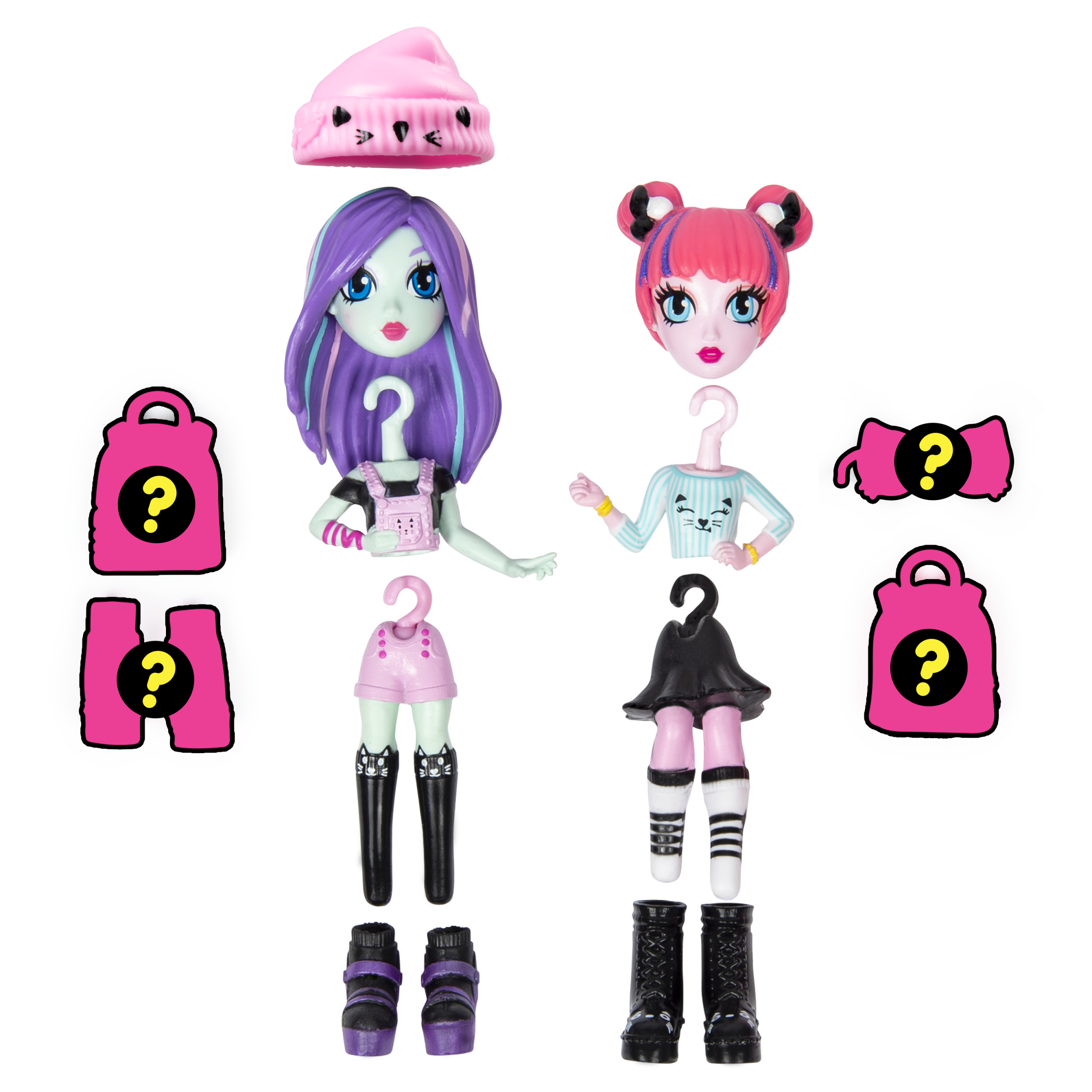 Off The Hook Style BFFs Brooklyn & Alexis Fashion Doll Playset, 6 Pieces Included - image 2 of 8