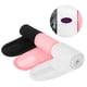 thumbnail image 2 of Frcolor - 3 diademas faciales de spa, para maquillaje, de tela de rizo, elásticas, con cinta adhesiva (blanco, negro, rosa), 2 of 5