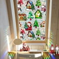 thumbnail image 7 of Luxcidy Christmas Window Static Cling Sticker, Christmas Window Decals, Waterproof Double-Sided Printed Xmas Window Clings Decals, Winter Stickers for Windows/Mirror/Fridge, 7 of 7