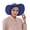 Royal Blue, variant on Breathable Sun Hat & Scarf Set, Adjustable Wide Brim for Hiking, Beach, Outdoor Travel, Lightweight Portable Design