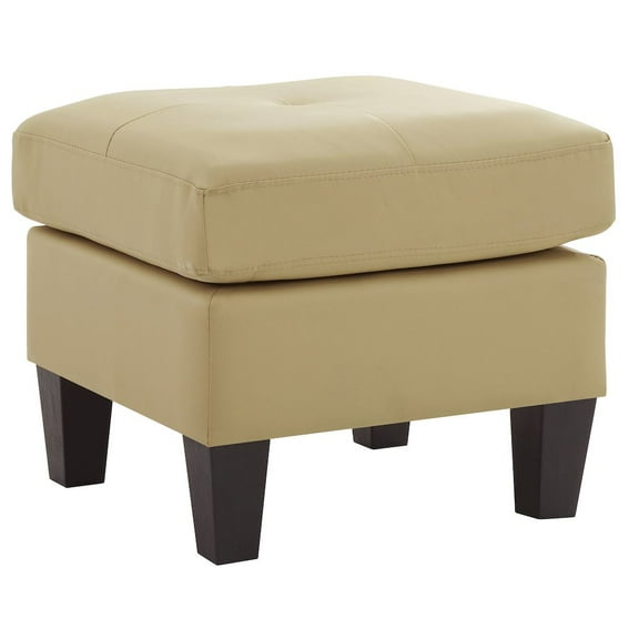 Glory Furniture Newbury Ottoman in Beige Color