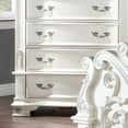 thumbnail image 4 of Furniture of America Deber Adult Traditional 5-Drawer Vertical Dresser, Pearl White, 4 of 8