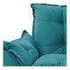 thumbnail image 4 of Sillón Odette B base de metal - Turquesa WEIK Odette, 4 of 5