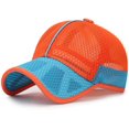 thumbnail image 1 of Summer Small Kids Breathable Quick Dry Mesh Baseball Cap Boy Gir Sun Hat, 1 of 7