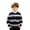 1-512Navy1776, variant on HAYIMI Boys Cardigan Knit Sweater Striped Everyday Comfort Long Sleeve O-Neck Tops