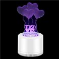 thumbnail image 4 of Langgg Raquette Piège à Mouches 3D LED Lampe de Bureau, 4 of 6