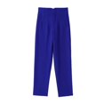 thumbnail image 1 of TRAF-ropa de oficina a la moda, pantalones de cintura alta para mujer, pantalones formales, trajes de oficina, pantalones lápiz, pantalones negros, rosas y blancos para mujer, 1 of 5