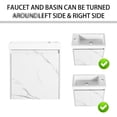 thumbnail image 5 of 20'' Floating Vanity with Smooth Resin Sink - Bring Quietness to Your Bathroom, 5 of 6