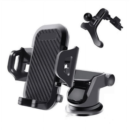 Mobile Phone Car Holder Mount UrbanX Windshield/Air Vent/Dashboard Cell Phone Holder for Car 360 Degree Rotation Universal Suction Mount Stand Compatible with HTC Desire 625