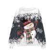 thumbnail image 3 of Chandail en Molleton à Manches Longues Sans Capuche Imprimé Mignon pour Enfants de Noël, 3 of 6