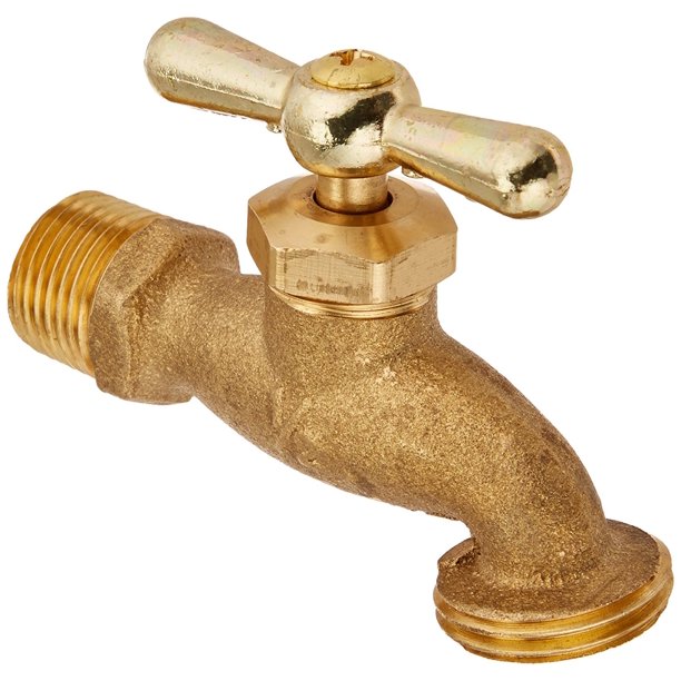 B and K Industries 103003 1/2Inch MIP Inlet Brass Standard Threaded