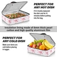thumbnail image 5 of Iauyy Casserole Carrier for Hot Food Insulated Casserole Travel Carry Bag with Lid Food Warmer Bag for Party/Picnic,White Balloons, 5 of 7