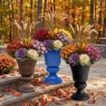 thumbnail image 5 of BrylaneHome Traditional Embry Plastic Urn Planter, 5 of 6