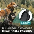 thumbnail image 6 of Embark Urban Dog Harness, No-Pull Reflective Trim Dog Harness for Small, Medium & Large Dogs - Heavy Duty Oxford, 2 Leash Clips & Gel Lined Handle. Soft & Padded Puppy Dog Vest for Any Breed, 6 of 9