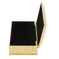 thumbnail image 4 of Caja de joyería Vintage tallada elegante, caja de almacenamiento de baratijas con forro de terciopelo suave de aleación de Zinc que no destiñe para estante de tocador, 4 of 8
