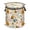 Bees Honey Patterns, variant on Pop-Up Collapsible Laundry Hamper With Zippered Lid Dual Handles 50L A Simple Design and Flat Colors
