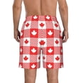 thumbnail image 3 of Kdxio Maple Leaves1 Pattern Mens Casual Shorts - Drawstring Summer Beach Sports Shorts for Men, 3 of 9