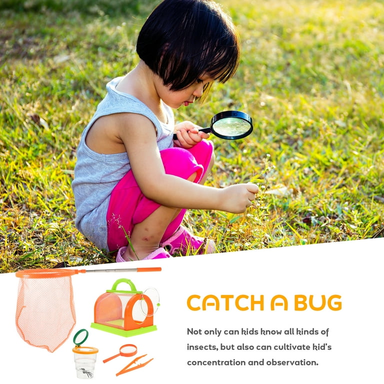 Insect Observation Kit Bug Collection for Kids Catcher Terrarium Clothing  Grabber Toddler Child