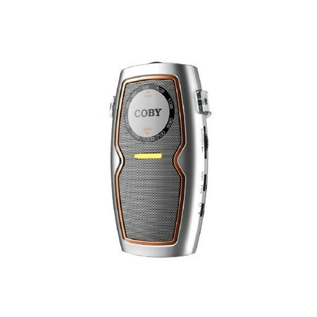 COBY CX-83 - Portable radio - silver