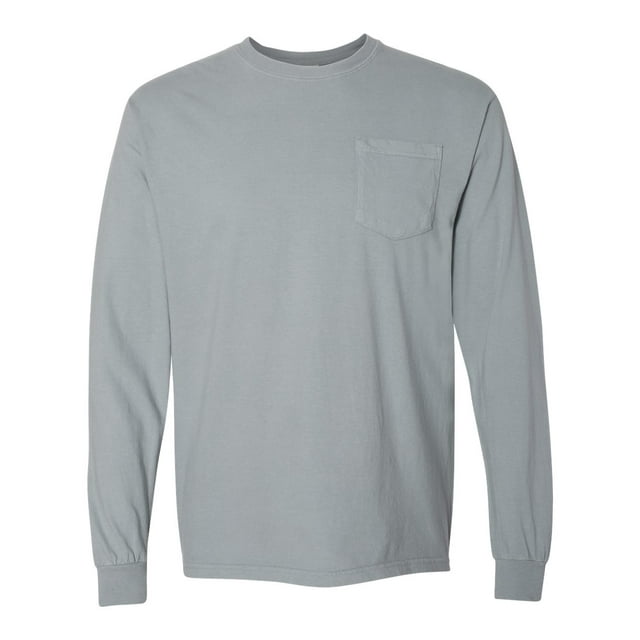 Comfort Colors T-Shirt à Manches Longues pour Adulte avec Poche