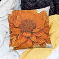 thumbnail image 2 of BANET Flower Throw Pillow Cushion Cover, Funk Art Old Special Theme, Decorative Rectangle Accent Pillow Case 24x24in, 2 of 5